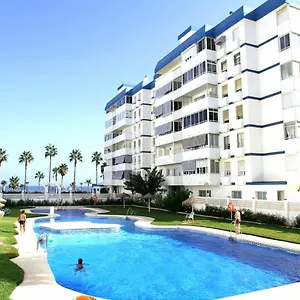 Costamar, Primera Linea De Playa, 3 Dormitorios, 2 Baños, Vistas Al Mar, Internet Wifi Y Garaje, Ideal Parejas Y Familias Apartamento Benalmádena